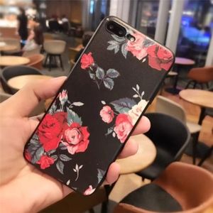 Supreme Rose Flower Soft Silicone Case Cover